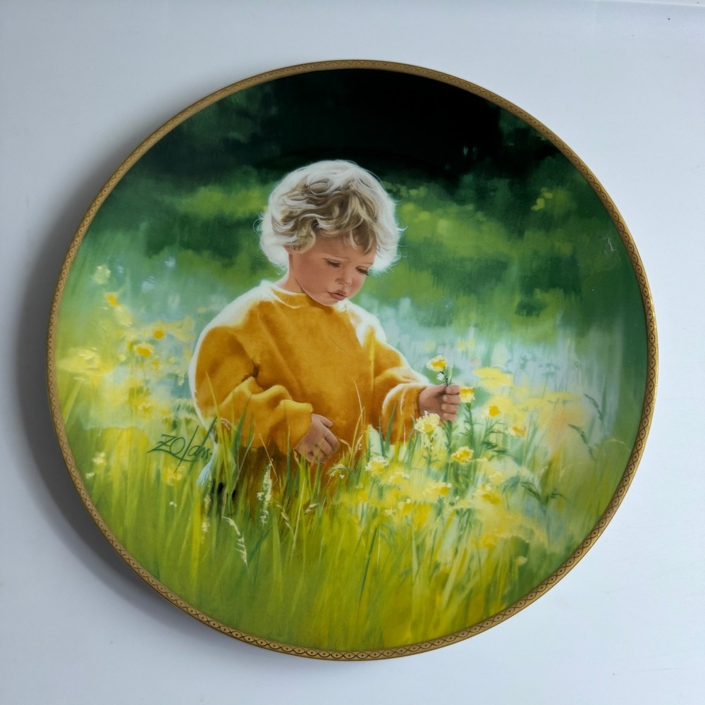 Donald Zolan A Time for Peace Collector‎ Plate 1989 Knowles Pemberton & Oakes